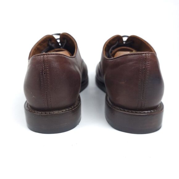 Thursday Boot Company Executive Handcrafted Oxford Dress Shoes in Brandy Men\'s 9 main image 7